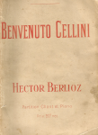 HECTOR  BERLIOZ - BENVENUTO CELLINI
