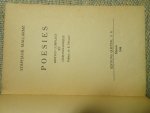 Mallarmé, Stéphane - POÉSIES édition complète et chronologique. Préface de E. Noulet.