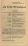 Haeringen, C.B. , W.A.P. Smit & B. van den Berg (redactie) - De nieuwe taalgids. 58ste jaargang 1965, zes nummers. Compleet