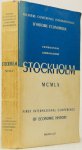 BRAUDEL, F., POSTAN, M.M., SÖDERLUND, E., (RED.) - Première conférence internationale d'histoire économique. Contributions communications. A. L'industrialisation comme facteur de la croissance économique depuis 1700. B. Étude comparée du grand domain depuis la fin du moyen age. Stockholm aou...