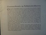  - VERNIELDE SOLDATENGRAVEN 1918