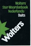 Bos, drs. FR en Haan, WWHG de (samenstellers) - Wolters' Ster Woordenboek Nederlands - Duits