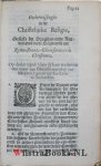Voetius (Voetii), Gijsbertus(Gisberti) - Catechisatie over den Catechismus der Remonstranten, Tot naerder openinghe ende oeffeninghe voor hare Catechumenen, als oock alle andere liefhebbers der waerheydt inghestelt. Hier by zijn gevoeght eenighe disputatien ter selver materie dienende.