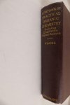 Vogel, Arthur I. - A text-book of practical organic chemistry including qualitative organic analysis (5 foto's)