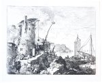Dietrich, Christian Wilhelm Ernst - Harbour scene (scene van een haven).