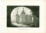 Madou - Le Château d' Eisden, près de Maestricht. Originele litho.
