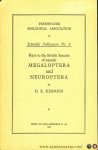 KIMMINS, D. - Keys to the British Species of aquatic Megaloptera and Neuroptera with ecological notes
