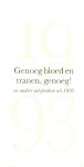  - Genoeg bloed en tranen, genoeg! en andere uitspraken uit 1993