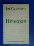 Geeraerts, Jef - Brieven