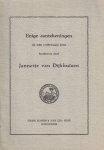 Dijkhuizen, Jannetje van - Dijkhuizen, Jannetje van-Enige aantekeningen
