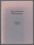 M Heijder - Het venster op F.W. Schwarz : de grondlegger van het apostolische werk in Nederland