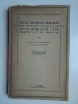 Kooten, F.H. van. - Eenige empirische methoden tot het berekenen van den maximum afvoer eener rivier uit de grootte van den regenval.