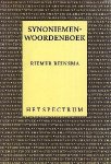 Reinsma, Riemer. - Synoniemenwoordenboek.