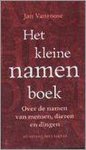 Jan Vanroose - Het Kleine Namenboek