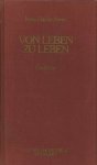 K. Gadke-Timm. - Von Leben zu leben - Gedichte.