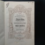 Bruch, Max (  Schon Ellen , Fair Ellen ) - Schon Ellen  : Ballade von Emanuel Geibel für Sopran-Solo, Bariton-Solo, Chor u. Orchester ; op. 24