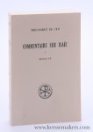 Théodoret de Cyr. - Commentaire sur Isaïe, Tome I. Sections 1-3. Texte critique, traduction, notes et index par Jean-Noël Guinot. Théodoret de Cyr. - Commentaire sur Isaïe, Tome I. Sections 1-3. Texte critique, traduction, notes et index par Jean-Noël Guinot.