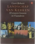 Bekaert Geert (Geert A) 1928-, Vandenhouten Annie - Landschap van kerken