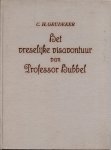 Geudeker, C.H. [illustr.: C. Voges] - Het vreselijke visavontuur van professor Hubbel