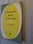 Wissel, F. v.d. - Ondogmatische geloofsbeschouwingen / Ontmoetingen deel III