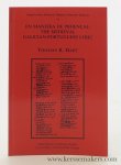 Hart, Thomas R. - En Maneira de Proençal: The Medieval Galician-Portuguese Lyric.