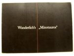 WUNDERLICH, PAUL. & JENSEN, JENS CHRISTIAN. - Wunderlich's  Minotaurus [ Bronze Sculpture ].