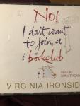 Ironside, Virginia - No, I Don't Want to Join a Book Club