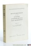 Janssen de Limpens, K.J.Th. (ed.). - Rechtsbronnen van het Gelders overkwartier van Roermond.