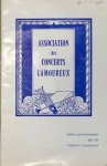 Anda, Geza: - [Programmbuch] Association des Concerts Lamoureux. Symphonie en sol mineur Mozart, 2e concerto pour piano et orchestre Bartok (soliste: Geza Anda), Symhonie no. 4 op. 98 Brahms. Direction Lorin Maazel