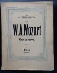 Mozart   arrangiert von Alfred Oelschegel - W.A. Mozart  Ouverturen Piano Edition Cranz no 269