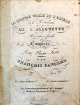 Panormo, Francesco: - La grande walse de l`oiseau et le Rondeau de l`allouette. Récréation facile composés pour piano forte