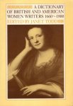 Todd, Janet (ed.) - Dictionary of British women writers.
