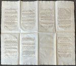  - [Friesland [1802]] Reglement voor het departement Friesland, [s.n., s.l.] [1802] 18 pp.