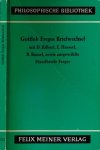 Frege, Gottlob - Gottlob Freges Briefwechsel : Mit D. Hilbert, E. Husserl, B. Russell, sowie ausgewählte Einzelbriefe Freges