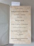 Klöden, Karl Friedrich von: - Über die Stellung des Kaufmanns während des Mittelalters, besonders im nordöstlichen Deutschlande. Programm zur Prüfung der Zöglinge der Gewerbeschule am 2ten April 1841/21sten März 1842/12ten April 1843/3ten April 1844... Erstes bis viertes...