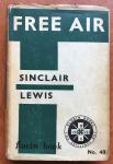 Lewis, Sinclair - Free air / druk 1 heruitgave