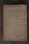 VEN-TEN BENSEL, E. VAN DER - The character of king artur in english literature