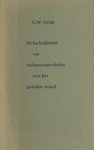 Ovink, G.W. - De hachelijkheid van toekomstspeculaties over het gedrukte woord. Ovink, G.W. - De hachelijkheid van toekomstspeculaties over het gedrukte woord.