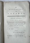 Feith, Rhijnvis - Literature 1846 | Rhijnvis Feith: De opwekking van Lazarus. Amsterdam, Nayler & Co., 1846.