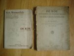 1= S.J. Nijdam 2= H.M. Kroon - Twee boeken over de koe 1=De Koe; serie monografieen 2= De koe.Lichaamsbouw en inwendige organen
