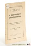 Brauns, H. - Die Achtstundenschicht im deutschen Steinkohlenbergbau. Bericht an die Internationale Vereinigung für gesetzlichen Arbeiterschutz. [Deutsche Sektion Gesellschaft für Soziale Reform. Als Manuskript gedruckt].