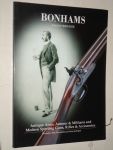 Catalogus Bonhams - Antique Arms, Armour & Militaria and Modern Sporting Guns, Rifles and Accessories