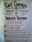 germer, heinrich - carl czerny's klavier-etüden