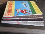  - 4 nummers: Photography. The Magazine of Popular Photography.July 1954, December 1953, December 1954, May 1954