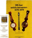 Cotthem, Th.H. van - 200 Jaar antieke barometers 1670-1870