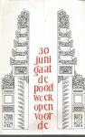  - Boekoe pienter van de tiende Pasar Malam 26 t/m 29 juni 1968 Houtrust. Aangevuld met folders van de 7e + 9e + 12e Pasar Malam,en de 53e Tong Tong Fair