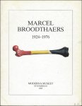 Marcel Broodthaers  expo catalogue - Marcel Broodthaers, 1924-1976: Moderna Museet 15 Maj-27 Juni 1982