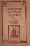 Vos, P.D. de - Vos, P.D. de-Zierikzee voor 100 jaar