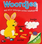 Yo-Yo Books - Flip flap - Woordjes -  Rood