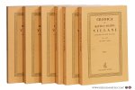 Villani, Matteo e Filippo. - Cronica di Matteo Villani [ 6 volumes ] a miglior lezione ridotta coll' aiuto de' Testi a Penna.